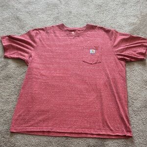 Men's Red Pocket T-Shirt